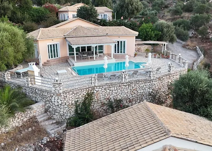 Villa Olivia Panoramic Sea View Lefkáda